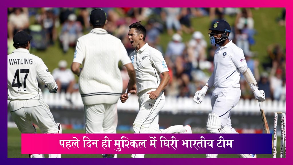 ind vs nz test 2020 scorecard