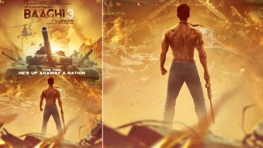 Baaghi 3 First Poster: 'बागी 3' का पहला पोस्टर हुआ रिलीज, दिखा टाइगर श्रॉफ का इंटेंस अंदाज