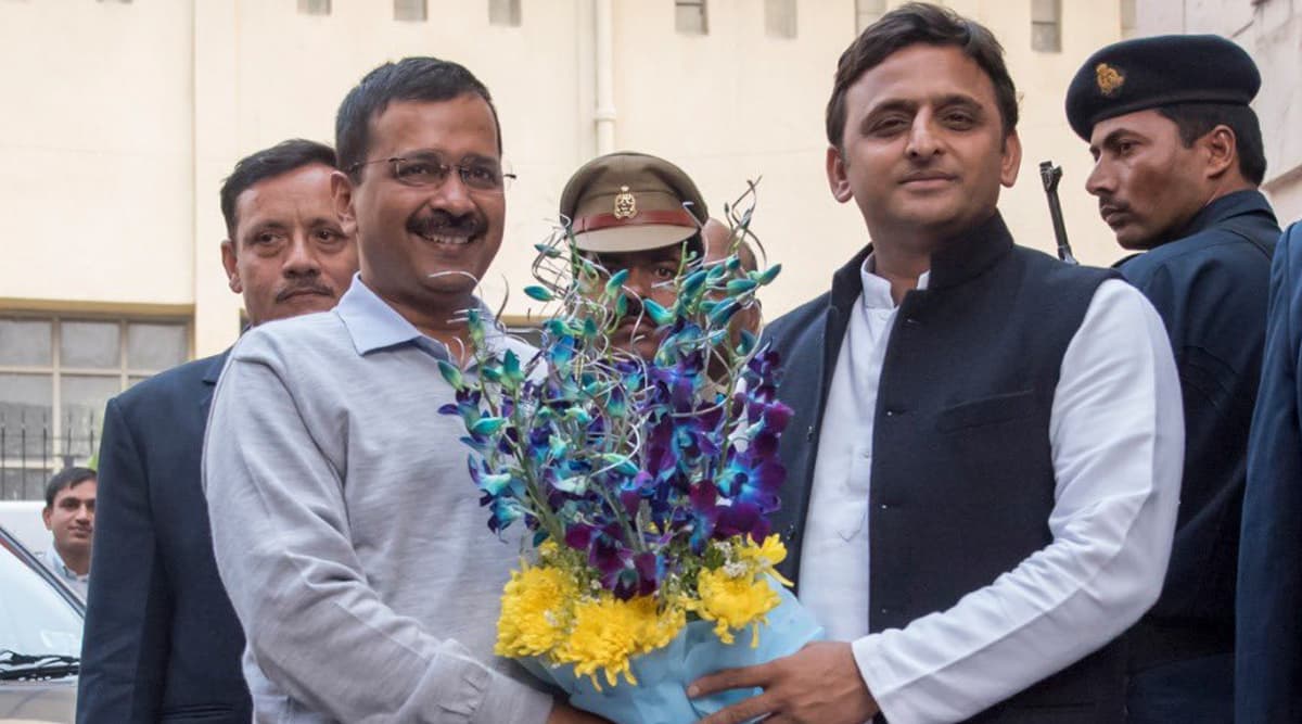 दिल्ली विधानसभा चुनाव 2020: मतदान खत्म होने से पहले ही अखिलेश यादव ने दी सीएम अरविंद केजरीवाल को बधाई, कहां- काम बोलता है दिल्ली विधानसभा चुनाव 2020: मतदान खत्म होने से पहले ही अखिलेश यादव ने दी सीएम अरविंद केजरीवाल को बधाई, कहां- काम बोलता है