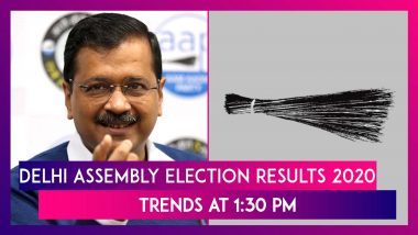 Delhi Assembly Election Results 2020 Trends At 1:30 PM: Arvind Kejriwal फिर बनेंगे CM, AAP को बहुमत