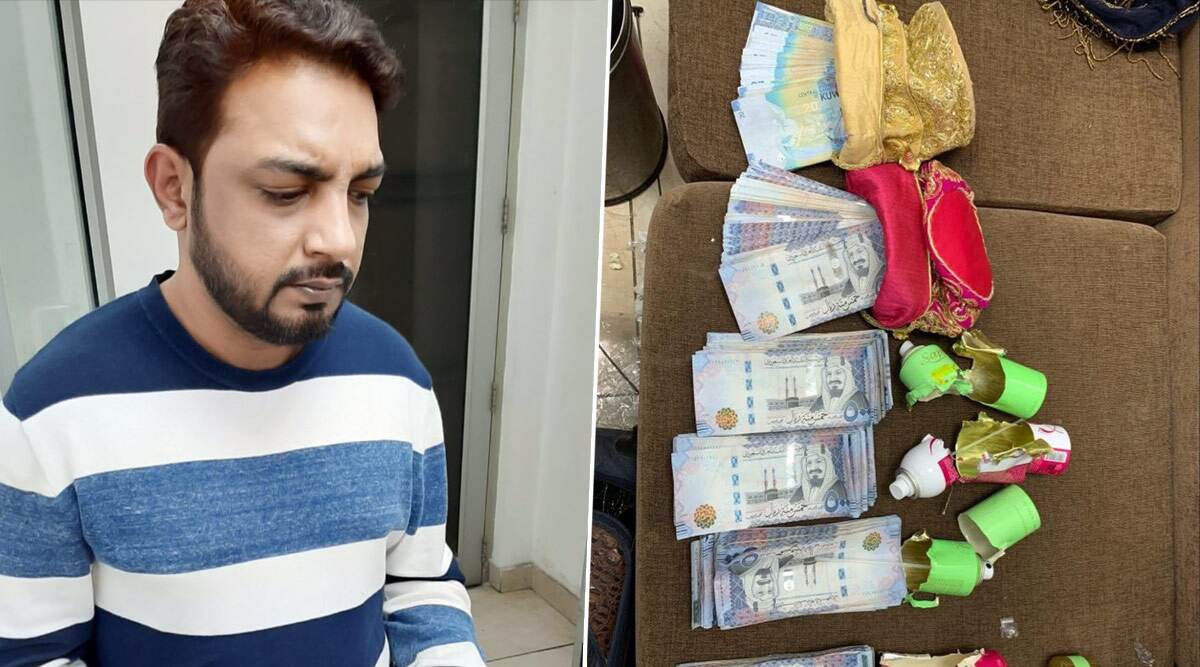 दिल्ली के IGI एयरपोर्ट पर 42 लाख रुपए की विदेशी करेंसी के साथ एक शख्स गिरफ्तार, परफ्यूम की बोतल में छिपाया था पैसा दिल्ली के IGI एयरपोर्ट पर 42 लाख रुपए की विदेशी करेंसी के साथ एक शख्स गिरफ्तार, परफ्यूम की बोतल में छिपाया था पैसा