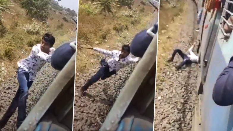 ट्रेन से लटक कर शख्स बना रहा था TikTok Video, हाथ फिसला और नीचे जा गिरा- रेल मंत्री ने कहा, ये बहादुरी नहीं मूर्खता है