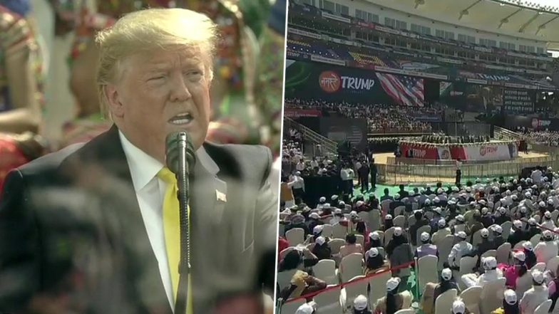 Donald Trump India Visit: डोनाल्ड ट्रंप का 25 हजार स्कूली छात्र आगरा में करेंगे स्वागत