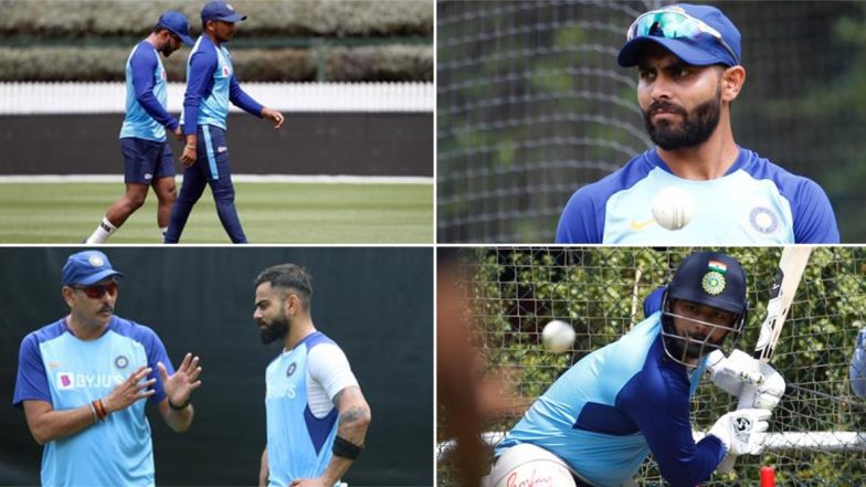 IND vs NZ 1st ODI Match 2020: पहले वनडे मैच के लिए टीम इंडिया ने की कड़ी प्रैक्टिस, देखें तस्वीरें