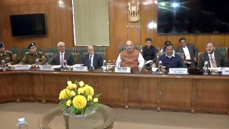 दिल्ली हिंसा पर गृहमंत्री अमित शाह द्वारा बुलाई बैठक खत्म, सीएम केजरीवाल ने कहा- सभी अमन चाहते हैं