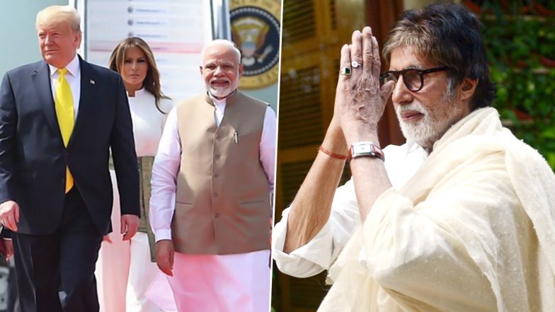 Namaste Trump Event: डोनाल्ड ट्रम्प के कार्यक्रम में पहुंचेंगे अमिताभ बच्चन समेत ये बड़े सेलिब्रिटीज
