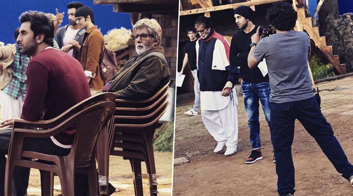 अमिताभ बच्चन ने फिल्म ब्रह्मास्त्र के सेट से रणबीर कपूर संग शेयर की कई फोटोज, दिखा दमदार लुक अमिताभ बच्चन ने फिल्म ब्रह्मास्त्र के सेट से रणबीर कपूर संग शेयर की कई फोटोज, दिखा दमदार लुक