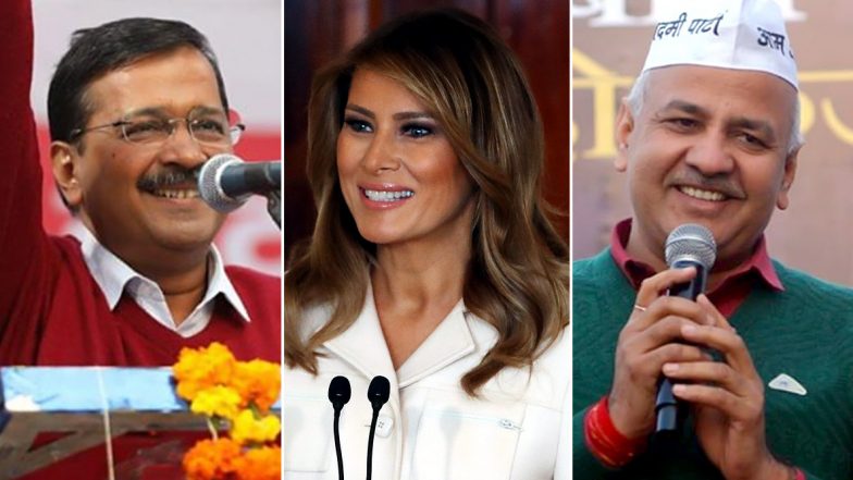 मेलानिया ट्रंप के कार्यक्रम से हटा अरविंद केजरीवाल और मनीष सिसोदिया का नाम, जानें वजह