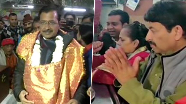 दिल्ली विधानसभा चुनाव 2020: अरविंद केजरीवाल ने हनुमान मंदिर में पत्नी के साथ की पूजा तो मनोज तिवारी ने कालकाजी मंदिर में टेका मत्था