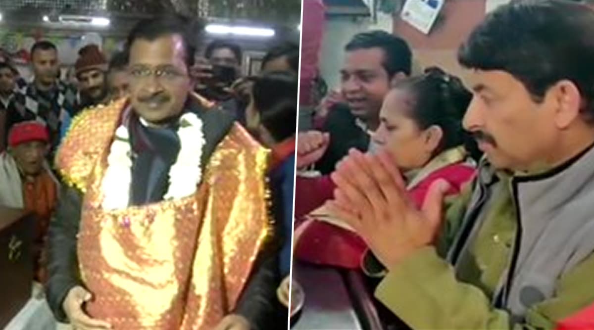 दिल्ली विधानसभा चुनाव 2020: अरविंद केजरीवाल ने हनुमान मंदिर में पत्नी के साथ की पूजा तो मनोज तिवारी ने कालकाजी मंदिर में टेका मत्था दिल्ली विधानसभा चुनाव 2020: अरविंद केजरीवाल ने हनुमान मंदिर में पत्नी के साथ की पूजा तो मनोज तिवारी ने कालकाजी मंदिर में टेका मत्था