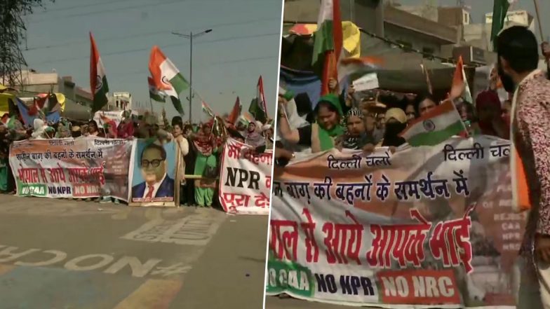 दिल्ली: गृह मंत्री अमित शाह से मिलने जा रहे थे शाहीन बाग के प्रदर्शनकारी, पुलिस ने वापिस लौटाया