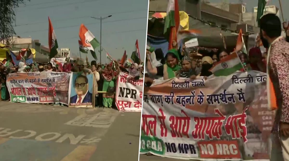 दिल्ली: गृह मंत्री अमित शाह से मिलने जा रहे थे शाहीन बाग के प्रदर्शनकारी, पुलिस ने वापिस लौटाया दिल्ली: गृह मंत्री अमित शाह से मिलने जा रहे थे शाहीन बाग के प्रदर्शनकारी, पुलिस ने वापिस लौटाया