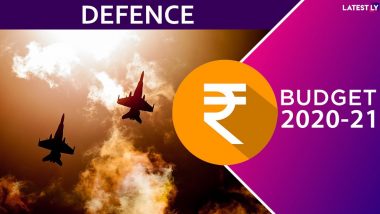 Union Budget 2020: भारत के रक्षा बजट में 6 फीसदी का इजाफा, 3.37 लाख करोड़ रुपये आवंटित