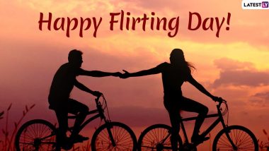 Flirting Day 2020: एंटी-वैलेंटाइन वीक के चौथे दिन मनाया जाता है फ्लर्टिंग डे, इन आसान तरीकों से आप कर सकते हैं पार्टनर से फ्लर्ट