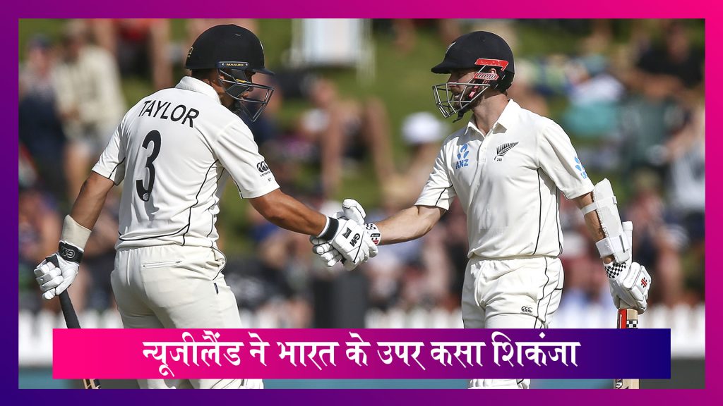 ind vs nz test 2020 scorecard