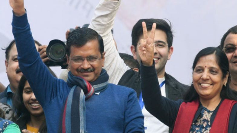 दिल्ली विधानसभा चुनाव परिणाम 2020: AAP ने 62 सीटों पर लहराया परचम, इन वजहों से दिल्ली में केजरीवाल ने लगाया जीत का हैट्रिक