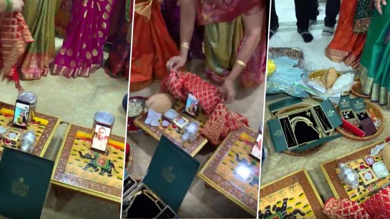 VIDEO: गुजराती परिवार ने वीडियो कॉल के जरिए कराया रोका, मोबाइल को ओढ़ाई चुनरी- निभाई सारी रस्में, आप भी देखें