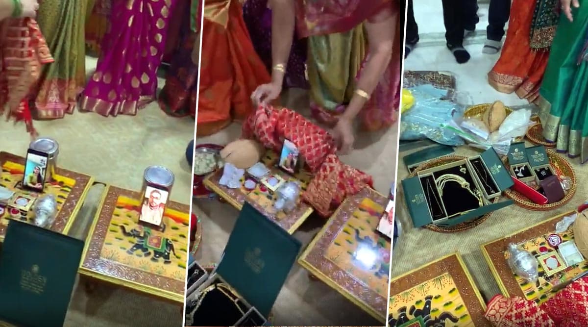 VIDEO: गुजराती परिवार ने वीडियो कॉल के जरिए कराया रोका, मोबाइल को ओढ़ाई चुनरी- निभाई सारी रस्में, आप भी देखें VIDEO: गुजराती परिवार ने वीडियो कॉल के जरिए कराया रोका, मोबाइल को ओढ़ाई चुनरी- निभाई सारी रस्में, आप भी देखें