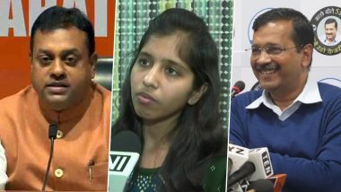 दिल्ली विधानसभा चुनाव 2020: केजरीवाल की बेटी के प्रचार पर बोले संबित पात्रा- 'अपने बच्चों से कराओ कैम्पेन और दूसरों के बच्चों को बंदूक़ देकर हिंदुओं को कराओ बदनाम'