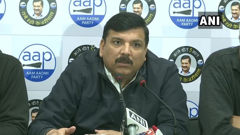 शाहीन बाग को लेकर संजय सिंह बोले- प्रदर्शन से बीजेपी फायदा उठाने की कोशिश कर रही है