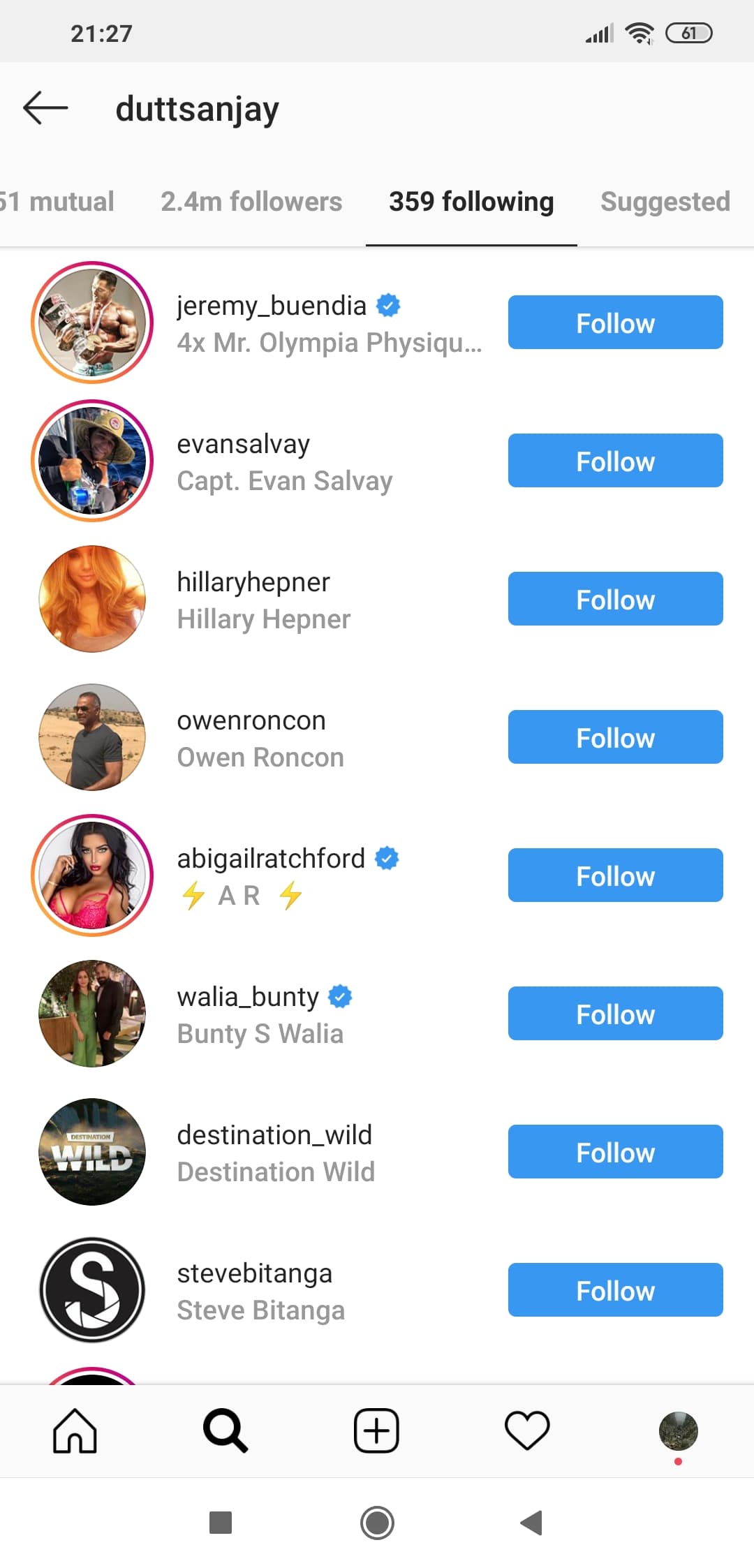 Abigail Ratchford and Demi Rose Amongst Other Sexy Divas Sanjay Dutt  Follows on Instagram; Check out Hot Pics of the Models