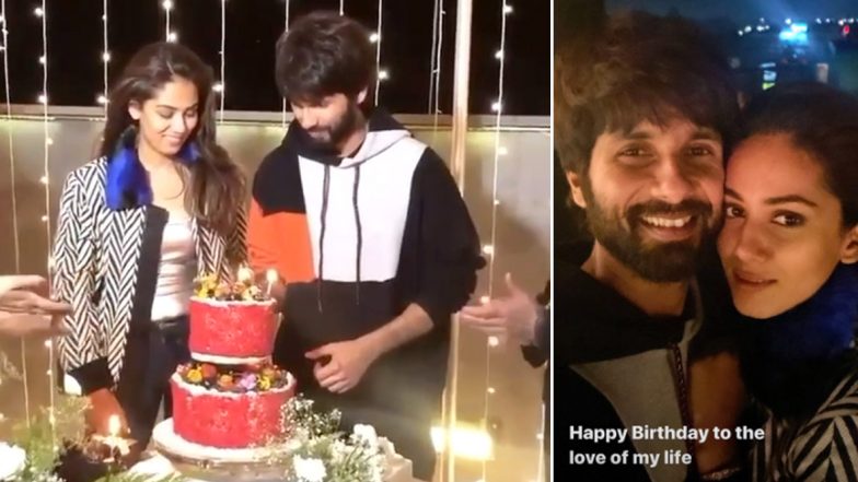 शाहिद कपूर ने वाइफ मीरा राजपूत समेत पूरे परिवार के साथ मनाया जन्मदिन, देखें Video