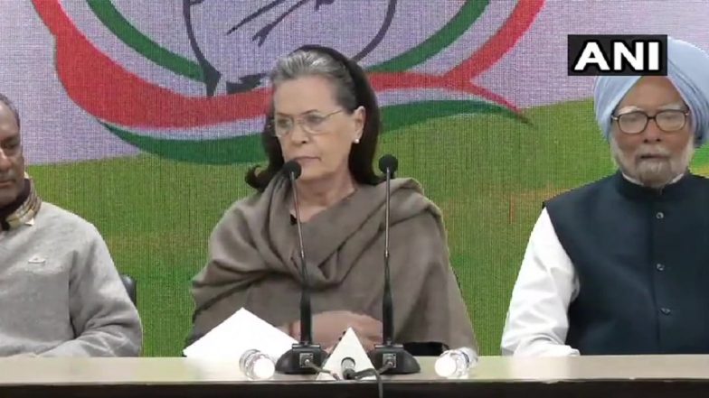 कोरोना वायरस का असर: सोनिया गांधी ने कांग्रेस शासित प्रदेशों के मुख्यमंत्रियों को लिखा पत्र, कहा- निपटने के लिए उठाए प्रभावी कदम