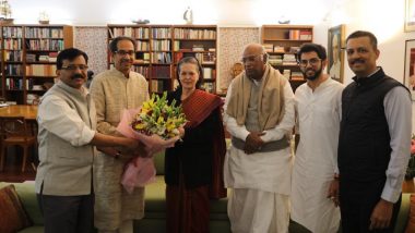 महाराष्ट्र के सीएम उद्धव ठाकरे ने की सोनिया गांधी से मुलाकात, सहयोग के लिए जताया आभार