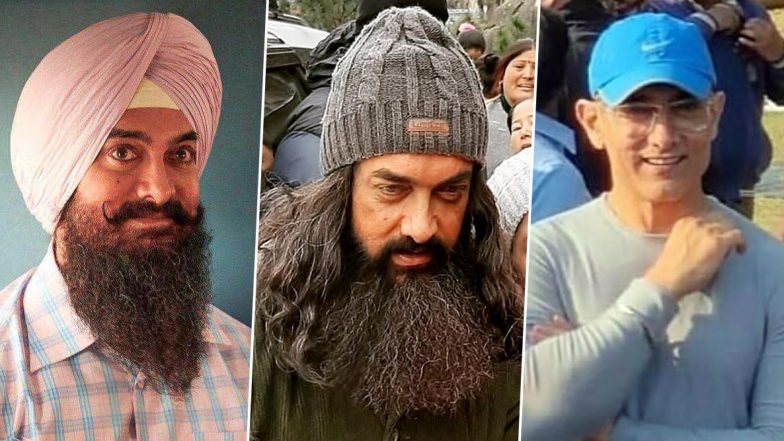 फिल्म 'लाल सिंह चड्ढा' के लिए आमिर खान ने बदला भेस, अपनाए ये 3 अनोखे लुक्स