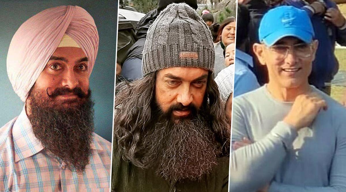 फिल्म 'लाल सिंह चड्ढा' के लिए आमिर खान ने बदला भेस, अपनाए ये 3 अनोखे लुक्स