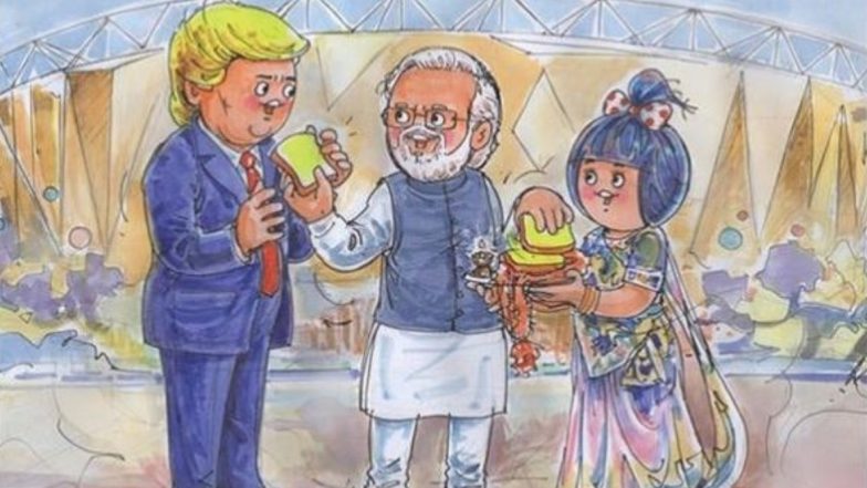 अमेरिकी राष्ट्रपति का अमूल ने किया खास अंदाज में स्वागत, डोनाल्ड ट्रंप और पीएम मोदी का बनाया ये स्पेशल डूडल