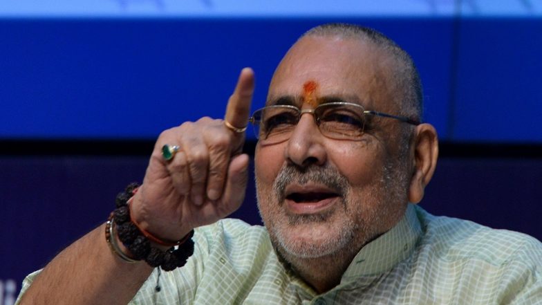 जनसंख्या नियंत्रण कानून को लेकर मैदान में उतरे गिरिराज सिंह, कहा- जल्द बने कानून, न मानें तो वोट देने का अधिकार हो खत्म