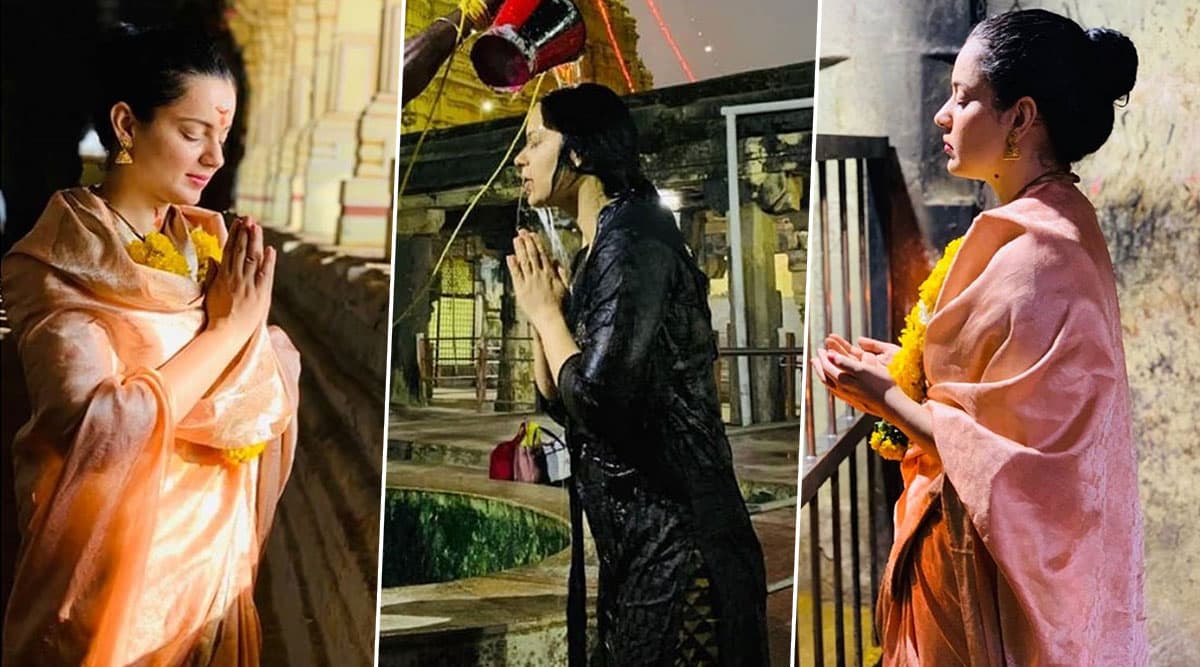 शिव भक्ति में डूबी कंगना रनौत, रामेश्वरम जाकर की पूजा पाठ, देखें Photos शिव भक्ति में डूबी कंगना रनौत, रामेश्वरम जाकर की पूजा पाठ, देखें Photos