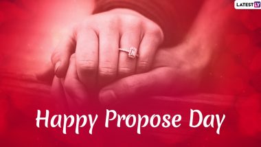 Propose Day 2020: आज है ‘प्रपोज डे’! जानें इसके पांच अचूक फंडे, जिसे अपनाकर पा सकते हैं अपना प्यार!