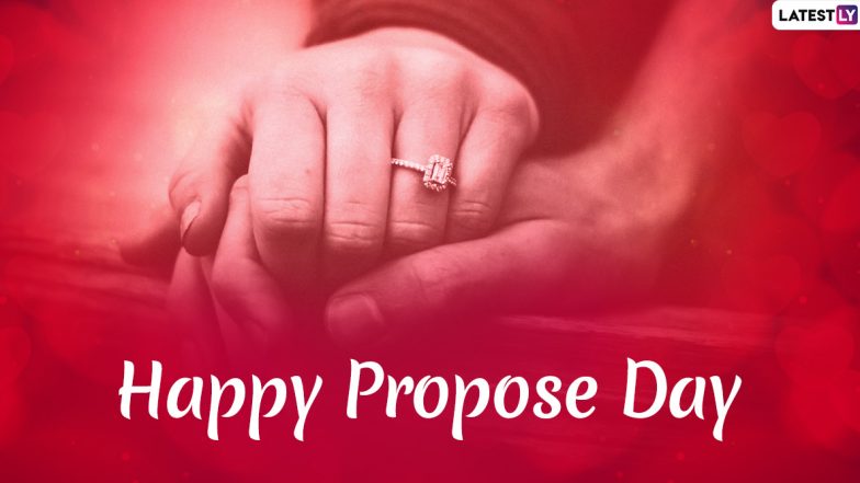 Propose Day 2020 Messages & Shayaris in Hindi: प्रपोज डे पर अपने प्यार को भेजें ये रोमांटिक हिंदी WhatsApp Status, Facebook Greetings, Wishes, GIF Images, Photo SMS, HD Wallpapers और दें शुभकामनाएं