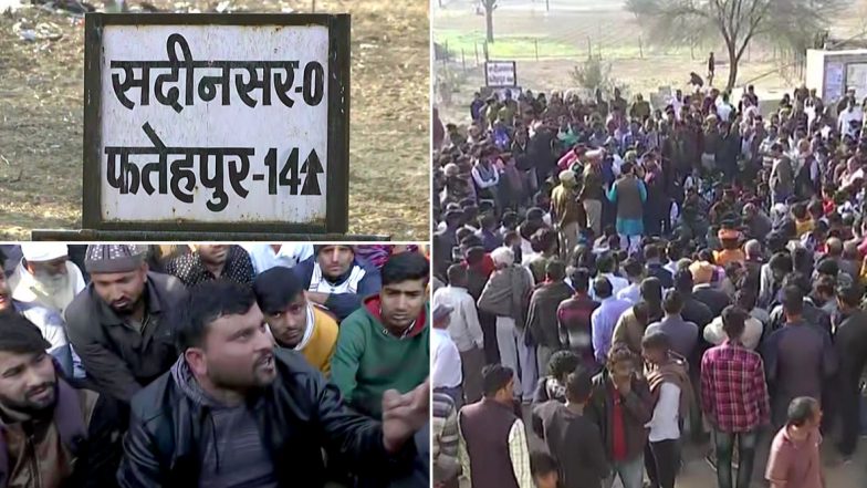 दिल्ली हिंसा: हेड कॉन्स्टेबल रतनलाल को शहीद का दर्जा देने की उठी मांग, सीकर में सड़कों पर बैठे लोग