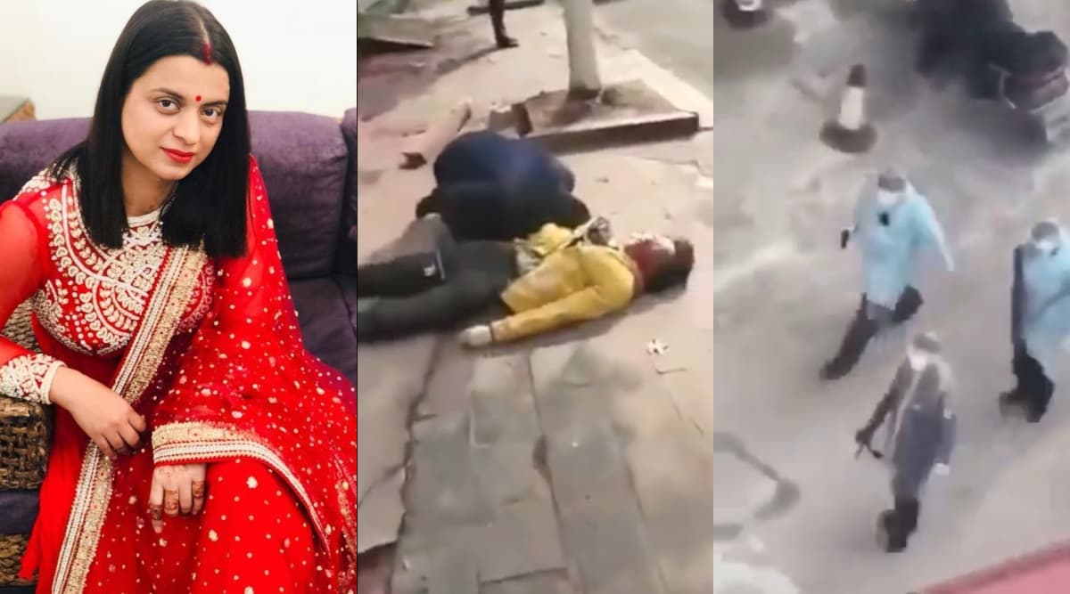 कंगना रनौत की बहन रंगोली ने चीन में कोरोना वायरस पीड़ितों को मारने का फेक वीडियो किया शेयर, हुई ट्रोल कंगना रनौत की बहन रंगोली ने चीन में कोरोना वायरस पीड़ितों को मारने का फेक वीडियो किया शेयर, हुई ट्रोल