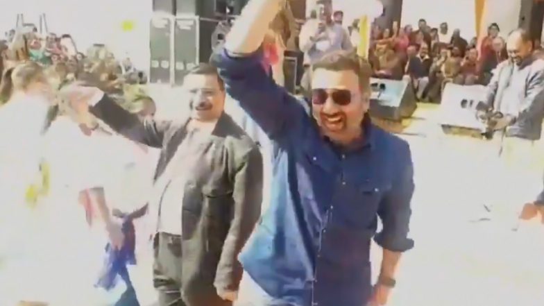 बीजेपी सांसद सनी देओल ने फिल्म 'गदर' के गाने पर किया डांस, फिल्मी डायलॉग बोलकर किया लोगों को इम्प्रेस, देखें Viral Video