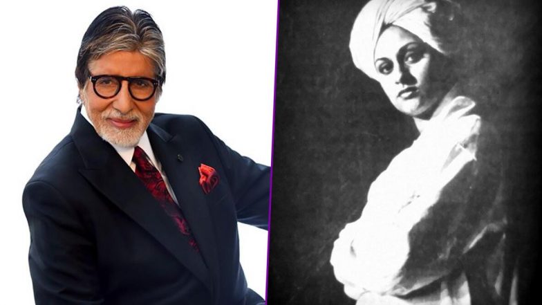 अमिताभ बच्चन ने पत्नी जया की पुरानी तस्वीर की शेयर, स्वामी विवेकानंद के लुक में दिखी एक्ट्रेस