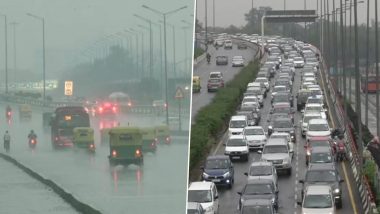 दिल्ली-NCR समेत उत्तर भारत में बदला मौसम का मिजाज, राजधानी में बारिश के बाद लगा ट्रैफिक जाम