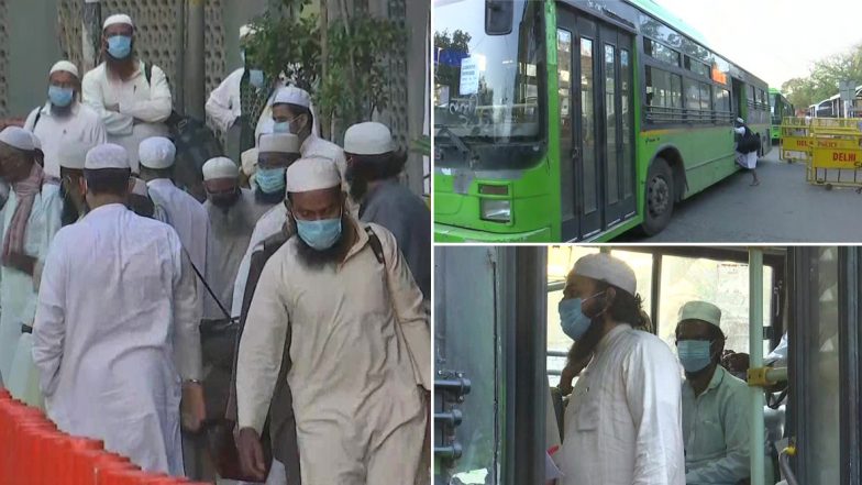 कोरोना वायरस का प्रकोप: जमात का मरकज कराया गया खाली, बसों में बैठाकर अस्पताल भेजे जा रहे हैं COVID-19 के संदिग्ध