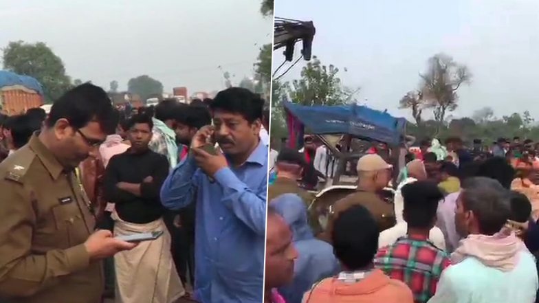 बिहार: मुजफ्फरपुर में ट्रैक्टर और स्कॉर्पियो में भीषण टक्कर, 11 लोगों की मौत- 4 घायल
