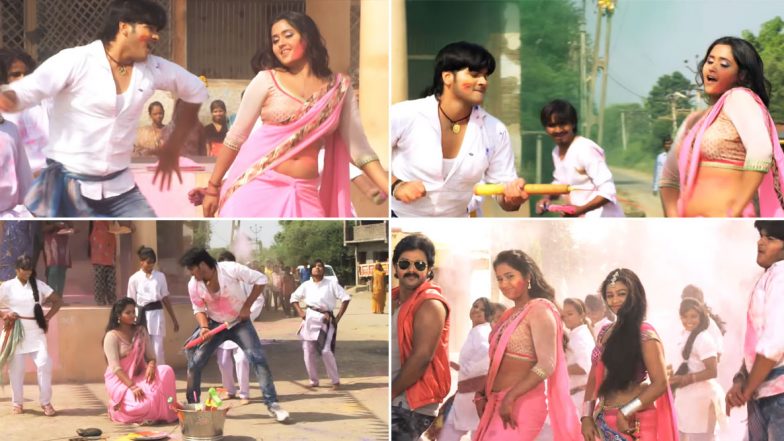 Bhojpuri Holi Songs: पानी में भी आग लगा देने वाली हॉट एक्ट्रेस काजल राघवानी पर बने हैं कई होली गानें, देखकर उड़ जाएंगे आपके होश