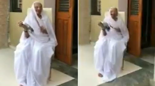जनता कर्फ्यू: पीएम मोदी की मां हीराबेन ने भी बजाई थाली, कुछ इस अंदाज में किया 'कोरोना कर्मवीरों' का सम्‍मान, देखें Video