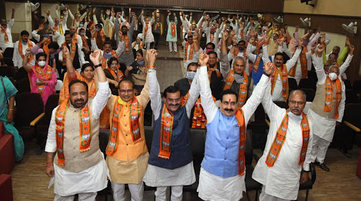 शिवराज सिंह चौहान ने ली सीएम पद की शपथ, चौथी बार बने मध्यप्रदेश के मुख्यमंत्री