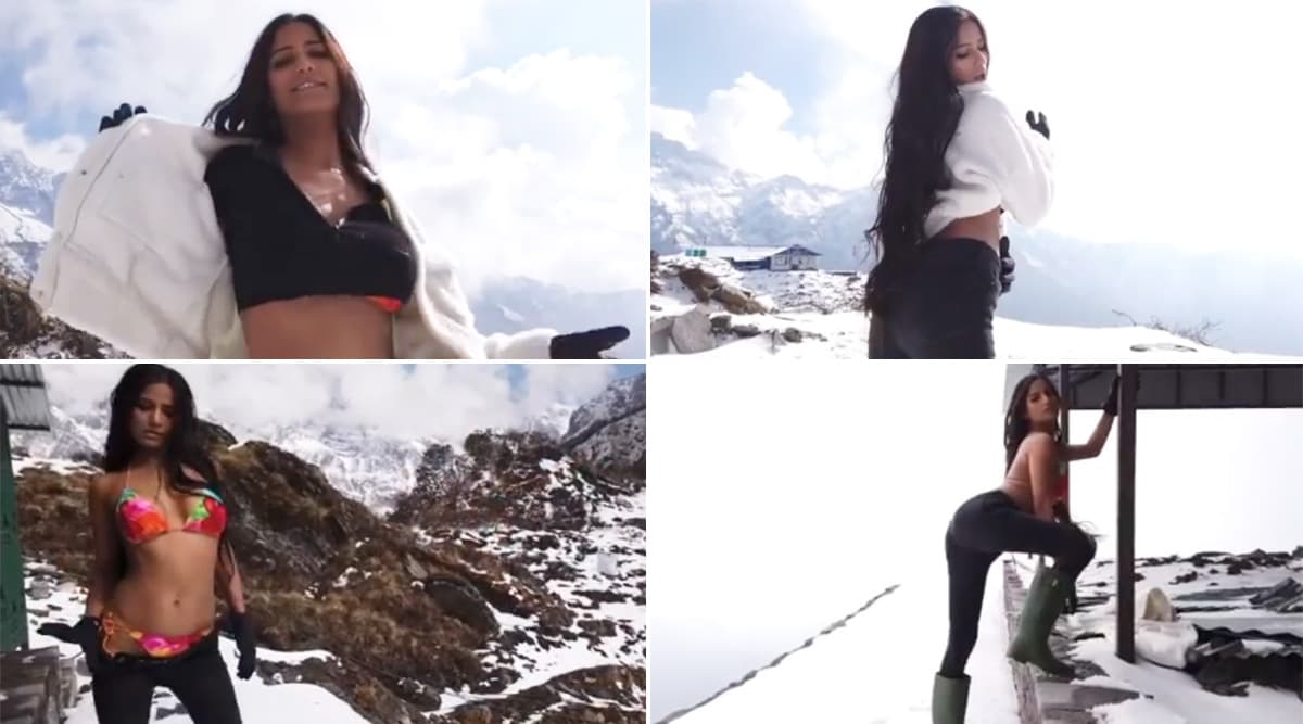 Poonam Pandey Hot Video: चार दिवारी में नहीं बल्कि अब बर्फीले पहाड़ पर पूनम पांडे दिखा रही हैं अपने जलवे Poonam Pandey Hot Video: चार दिवारी में नहीं बल्कि अब बर्फीले पहाड़ पर पूनम पांडे दिखा रही हैं अपने जलवे