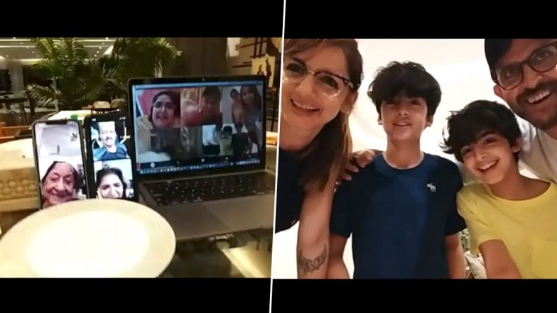 लॉकडाउन के बीच ऋतिक रोशन ने बेटे रेहान का अनोखे अंदाज में मनाया बर्थडे, ऐसे साथ आया पूरा परिवार (Video)