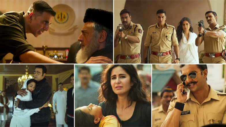 Sooryavanshi Trailer: अक्षय कुमार, अजय देवगन और रणवीर सिंह स्टारर 'सूर्यवंशी' का एक्शनभरा ट्रेलर हुआ रिलीज, देखें Video