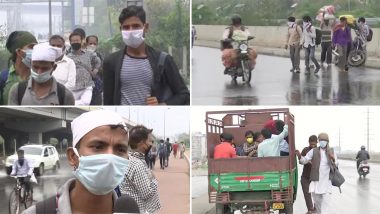 कोरोना से जिंदगी की जंग: दिल्ली में भूख और मुनाफाखोरो ने मजदूरों को सैकड़ो किमी चलने पर कर दिया मजबूर