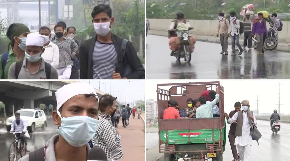 कोरोना से जिंदगी की जंग: दिल्ली में भूख और मुनाफाखोरो ने मजदूरों को सैकड़ो किमी चलने पर कर दिया मजबूर कोरोना से जिंदगी की जंग: दिल्ली में भूख और मुनाफाखोरो ने मजदूरों को सैकड़ो किमी चलने पर कर दिया मजबूर
